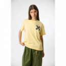 Camiseta BLUE BANANA Classic Light Yellow