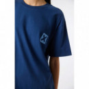 Camiseta BLUE BANANA Nature Imperial Blue