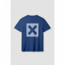 Camiseta BLUE BANANA Nature Imperial Blue