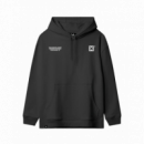 Jerséis y Sudaderas Sudadera BLUE BANANA Unisex con Capucha Atlas Black