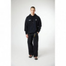 Jerséis y Sudaderas Sudadera BLUE BANANA Unisex con Capucha Atlas Black