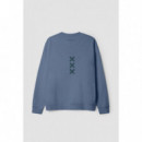 Sudadera BLUE BANANA Bonfire Sky Blue