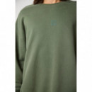 Sudadera BLUE BANANA Bonfire Khaki