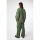 Sudadera BLUE BANANA Bonfire Khaki