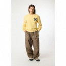 Sudadera BLUE BANANA Unisex Classic Light Yellow