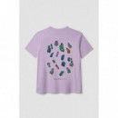 Camiseta BLUE BANANA Unisex High Light Lilac