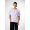Camiseta BLUE BANANA Unisex High Light Lilac