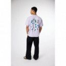 Camiseta BLUE BANANA Unisex High Light Lilac