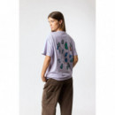 Camiseta BLUE BANANA Unisex High Light Lilac