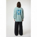 Sudadera BLUE BANANA Unisex Nature Mint