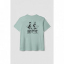 Camiseta BLUE BANANA Unisex Mint Coast