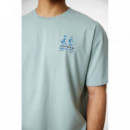 Camiseta BLUE BANANA Unisex Mint Coast
