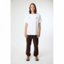 Camiseta BLUE BANANA Unisex White Atlas