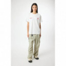Camiseta BLUE BANANA Unisex White Atlas