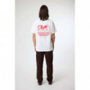 Camiseta BLUE BANANA Unisex White Atlas