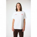Camiseta BLUE BANANA Unisex White Atlas