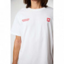 Camiseta BLUE BANANA Unisex White Atlas