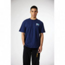 Camiseta BLUE BANANA Unisex Navy Square