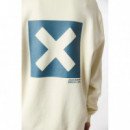 Sudadera BLUE BANANA Unisex Nature Cream