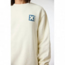 Sudadera BLUE BANANA Unisex Nature Cream