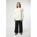 Sudadera BLUE BANANA Unisex Nature Cream