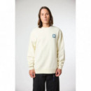 Sudadera BLUE BANANA Unisex Nature Cream