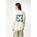 Sudadera BLUE BANANA Unisex Nature Cream
