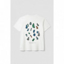 Camiseta BLUE BANANA Unisex Hight White