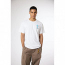 Camiseta BLUE BANANA Unisex Hight White