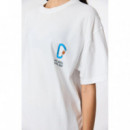 Camiseta BLUE BANANA Unisex Hight White