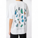Camiseta BLUE BANANA Unisex Hight White