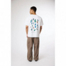 Camiseta BLUE BANANA Unisex Hight White