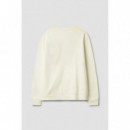 Sudadera BLUE BANANA Unisex Cream Amsterdam