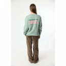 Sudadera BLUE BANANA Unisex Line Mint