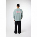 Sudadera BLUE BANANA Unisex Line Mint