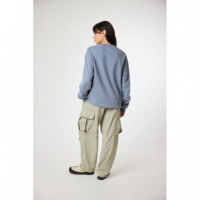 Sudadera BLUE BANANA Unisex Amsterdam Sky Blue