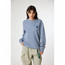 Sudadera BLUE BANANA Unisex Amsterdam Sky Blue