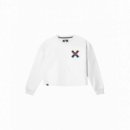 Sudadera BLUE BANANA Mujer Classic Blanca