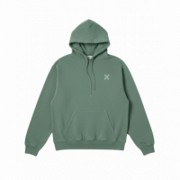 Hoodie BLUE BANANA Unisex Amsterdam Trekking Green