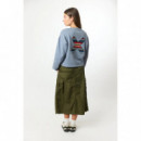 Sudadera mujer Sudadera BLUE BANANA Mujer Classic Sky Blue