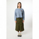 Sudadera mujer Sudadera BLUE BANANA Mujer Classic Sky Blue