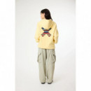 Jerséis y Sudaderas Hoodie BLUE BANANA Unisex Classic Light Yellow