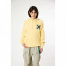 Jerséis y Sudaderas Hoodie BLUE BANANA Unisex Classic Light Yellow