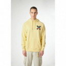 Jerséis y Sudaderas Hoodie BLUE BANANA Unisex Classic Light Yellow