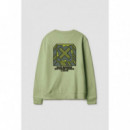 Jerséis y Sudaderas Sudadera BLUE BANANA Unisex Sage Font