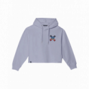 Sudadera mujer Sudadera BLUE BANANA de Mujer con Capucha Classic Light Lilac