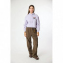 Sudadera mujer Sudadera BLUE BANANA de Mujer con Capucha Classic Light Lilac