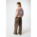 Jerséis y Sudaderas Sudadera BLUE BANANA Mujer Nature Peach