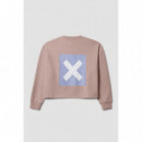 Jerséis y Sudaderas Sudadera BLUE BANANA Mujer Nature Peach