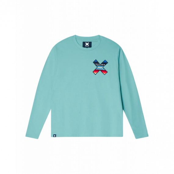 Camiseta BLUE BANANA Unisex Manga Larga Classic Acqua